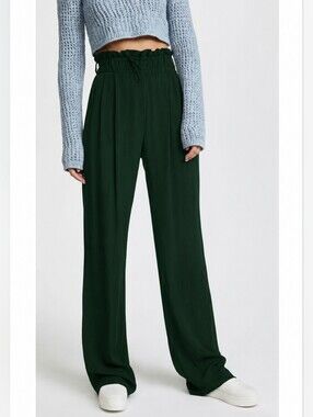 Flynn Skye wide-leg trousers. Sz Medium